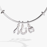 Love and Luck Multi-Charm Bangle - Aaria Tees Aaria Tees