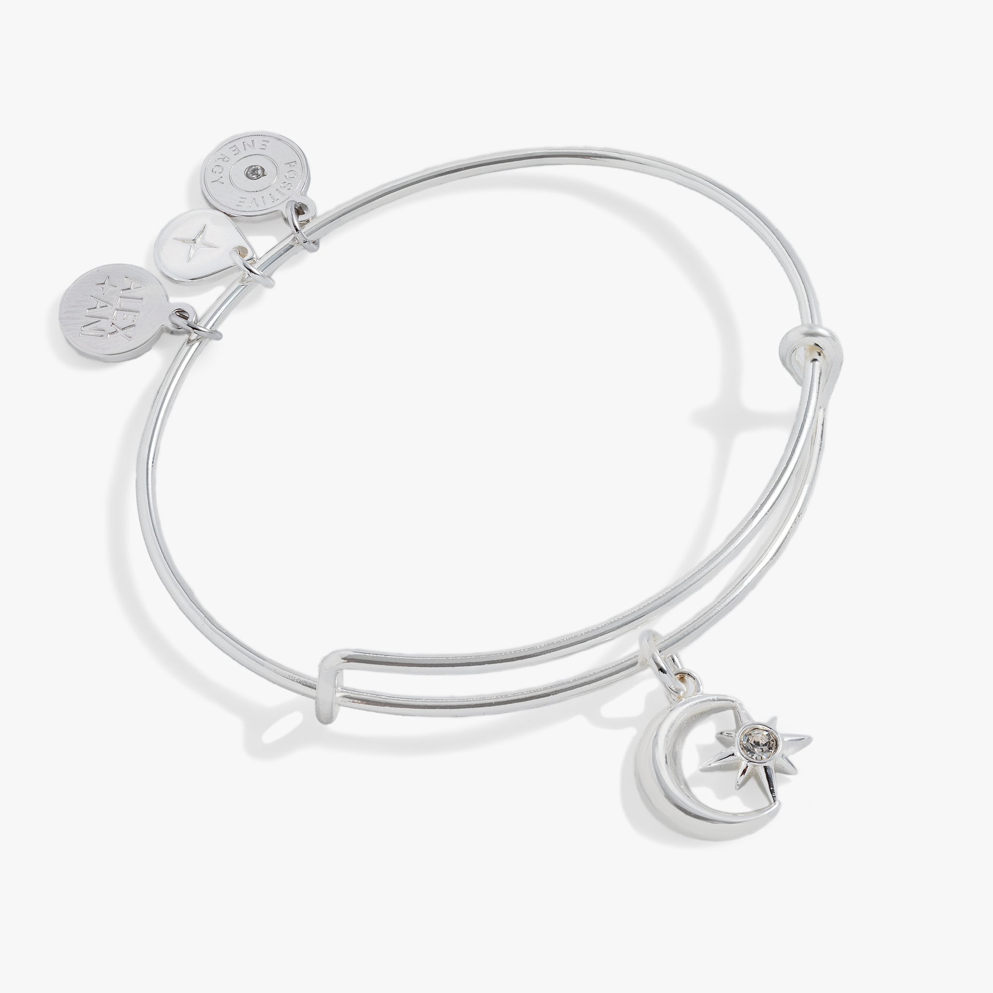 Star and Moon Charm Bangle - Aaria Tees Aaria Tees