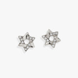 Star of David Mini Stud Earrings - Aaria Tees Aaria Tees