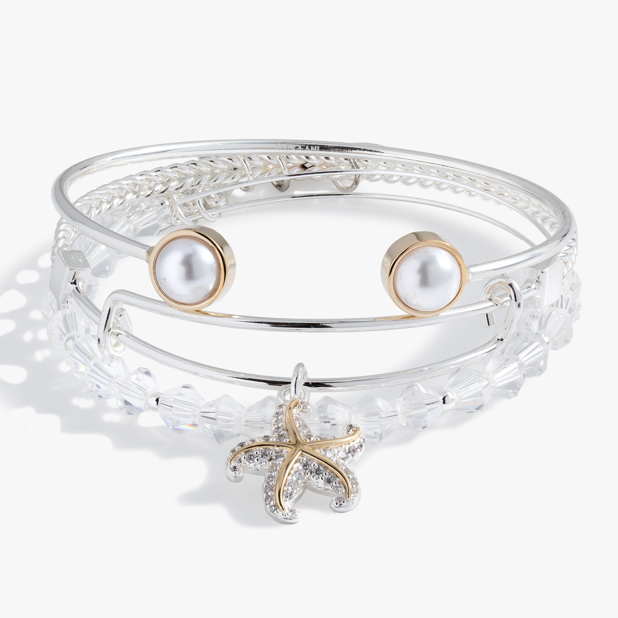 Starfish Bangles Set of 3 - Aaria Tees Aaria Tees