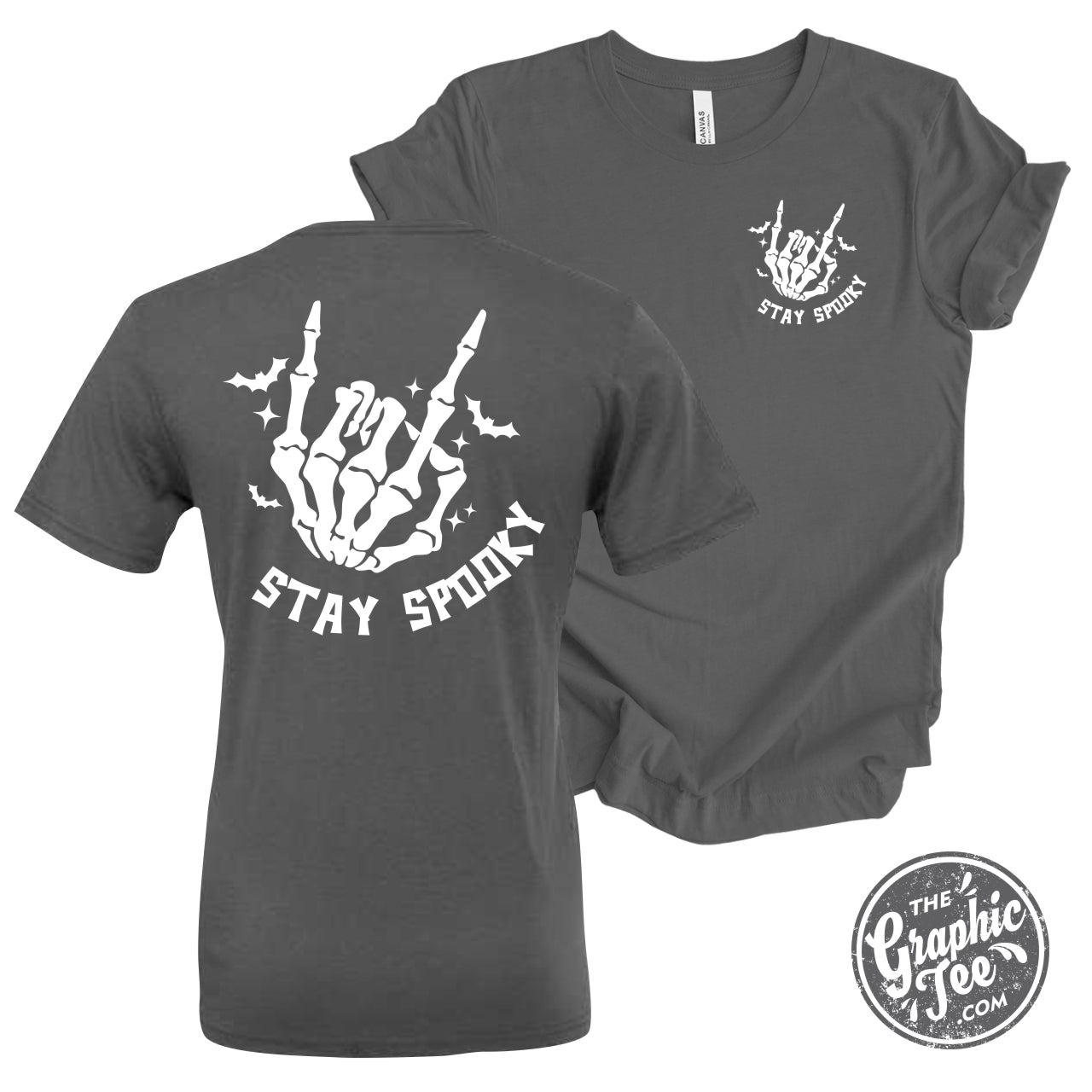 Stay Spooky Youth Short Sleeve Tee - Aaria Tees Aaria Tees