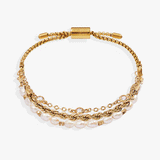 Crystal + Pearl Stranded™ Bracelet Set - Aaria Tees Aaria Tees
