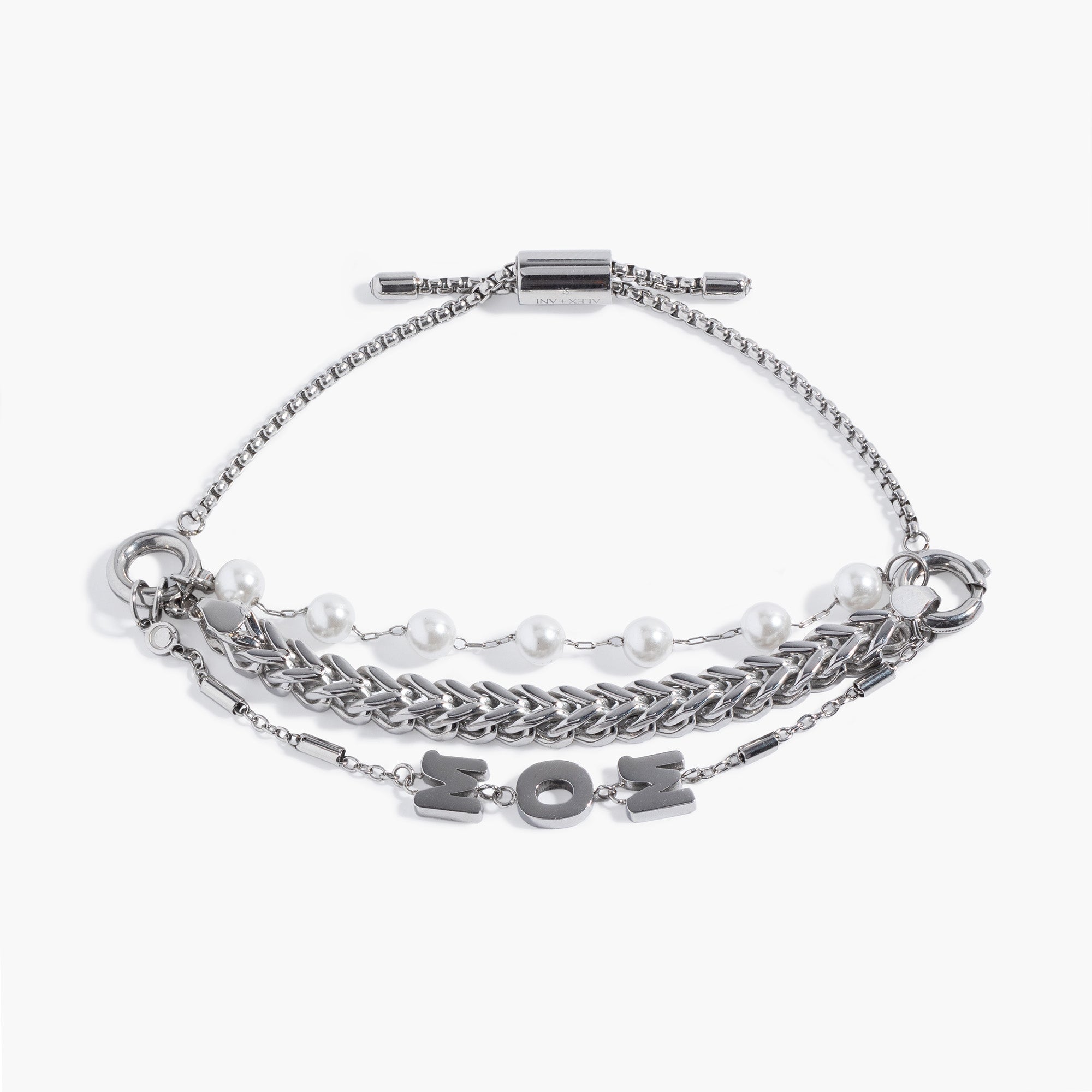 Mom Pearl Stranded™ Bracelet Set - Aaria Tees Aaria Tees