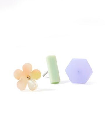 Stud Trio Stud Earring Set - Triple Scoop - Aaria Tees