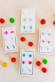 Stud Trio Stud Earring Set - Triple Scoop - Aaria Tees Aaria Tees