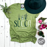 Succa For Plants Short Sleeve Tee - Aaria Tees Aaria Tees