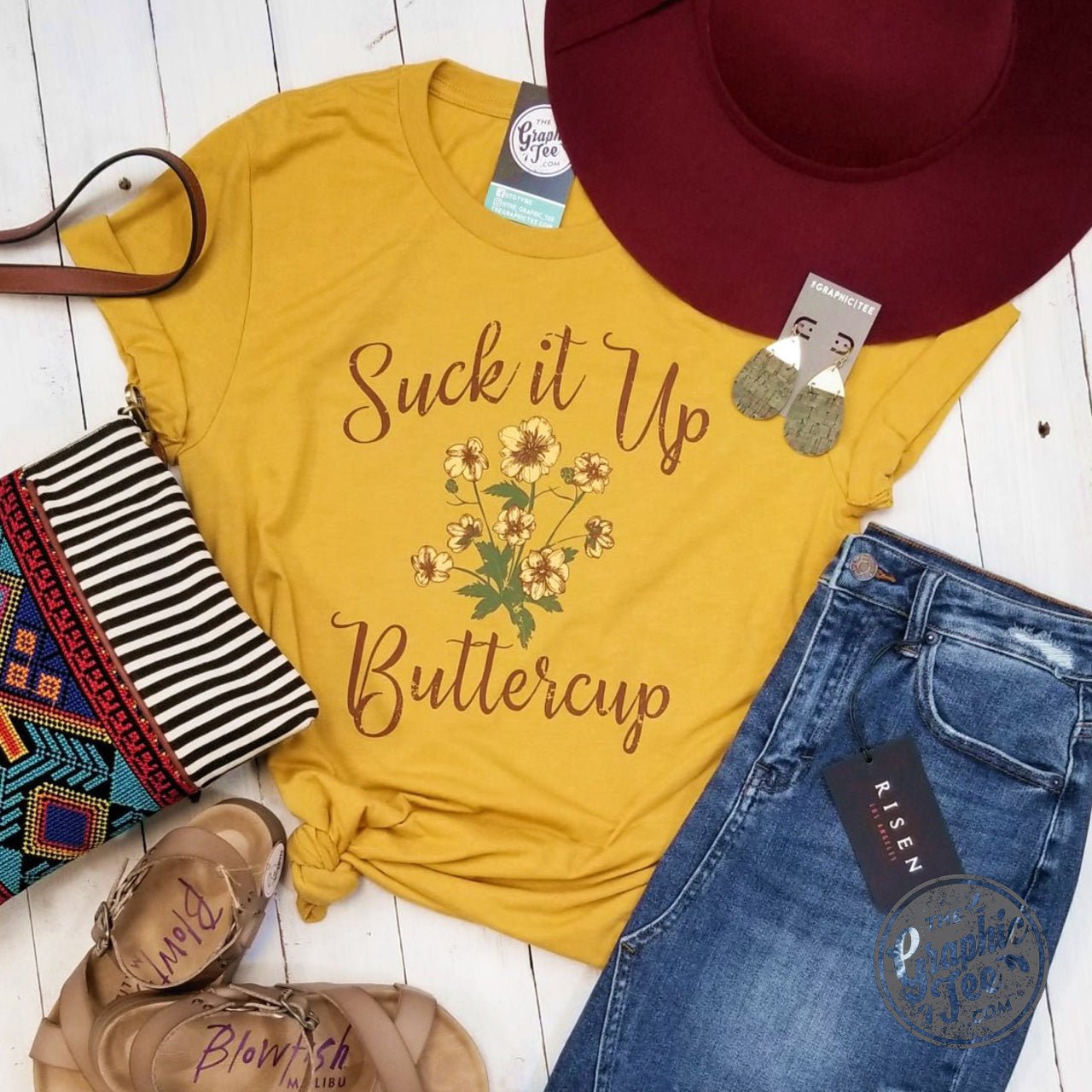 Suck It Up Buttercup - Unisex Tee - Aaria Tees Aaria Tees