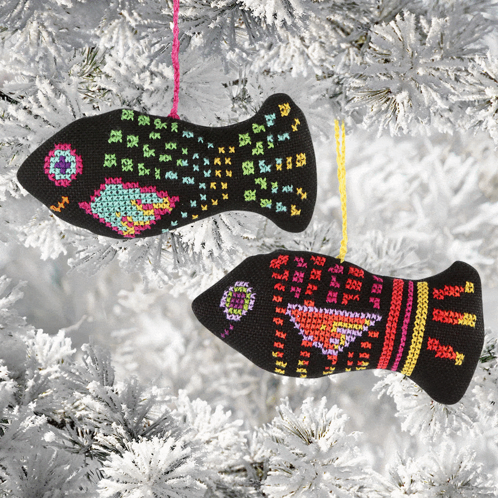 Sulafa See Them Swim Ornament - Aaria Tees Aaria Tees