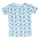 Blue Crabs Summer Pajama Set Aaria Tees