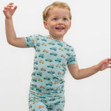 Surfing Beach Summer Pajama Set Aaria Tees