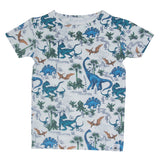 Dinosaur Adventures Summer Pajama Set Aaria Tees