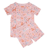 Dalmatian Poodle Puppy Summer Pajama Set Aaria Tees