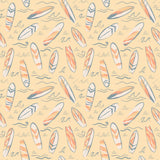 Surfboard Waves Summer Pajama Set Aaria Tees
