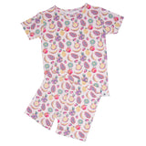 Tropical Fruit Summer Pajama Set Aaria Tees