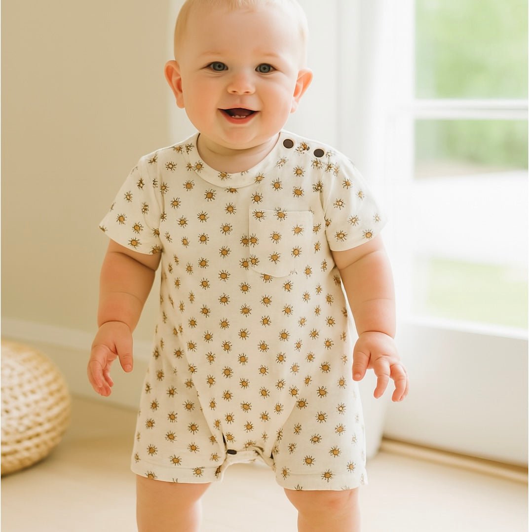 short sleeve romper | sun - Aaria Tees Aaria Tees