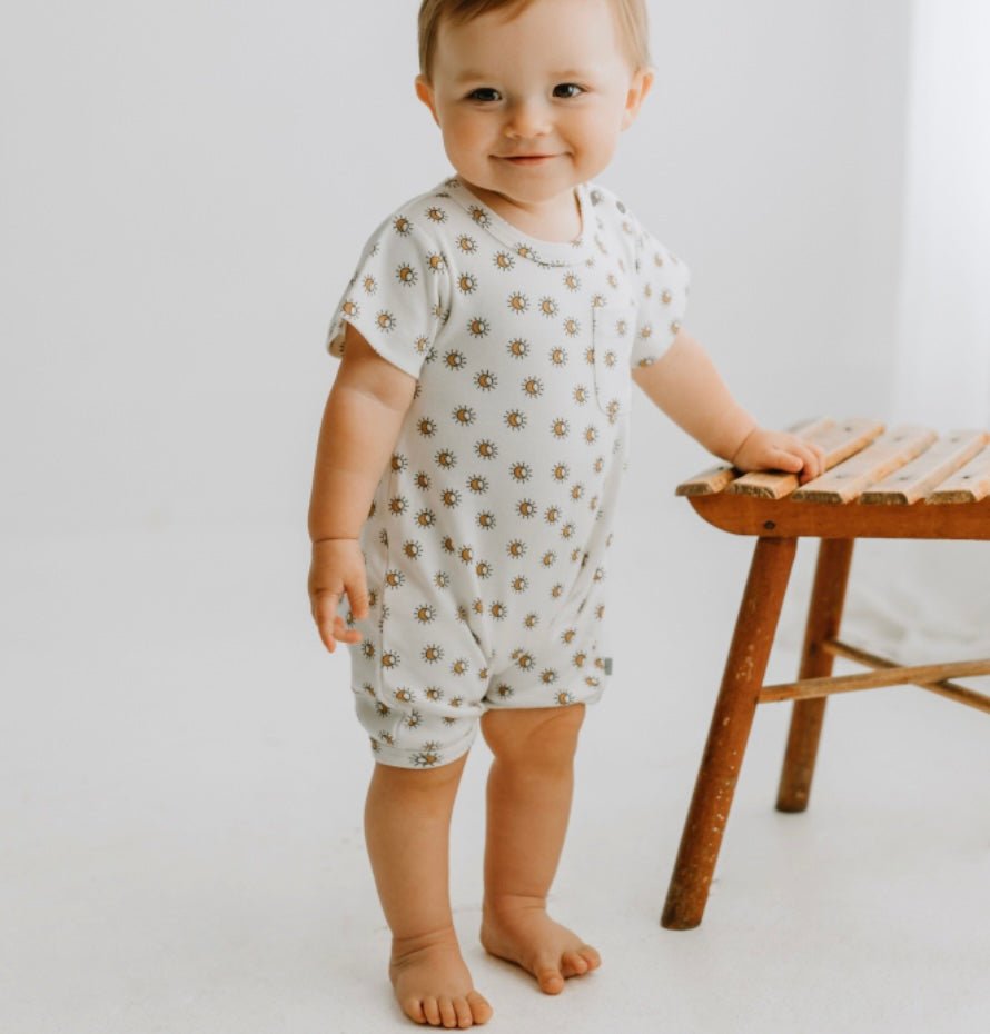 short sleeve romper | sun - Aaria Tees Aaria Tees