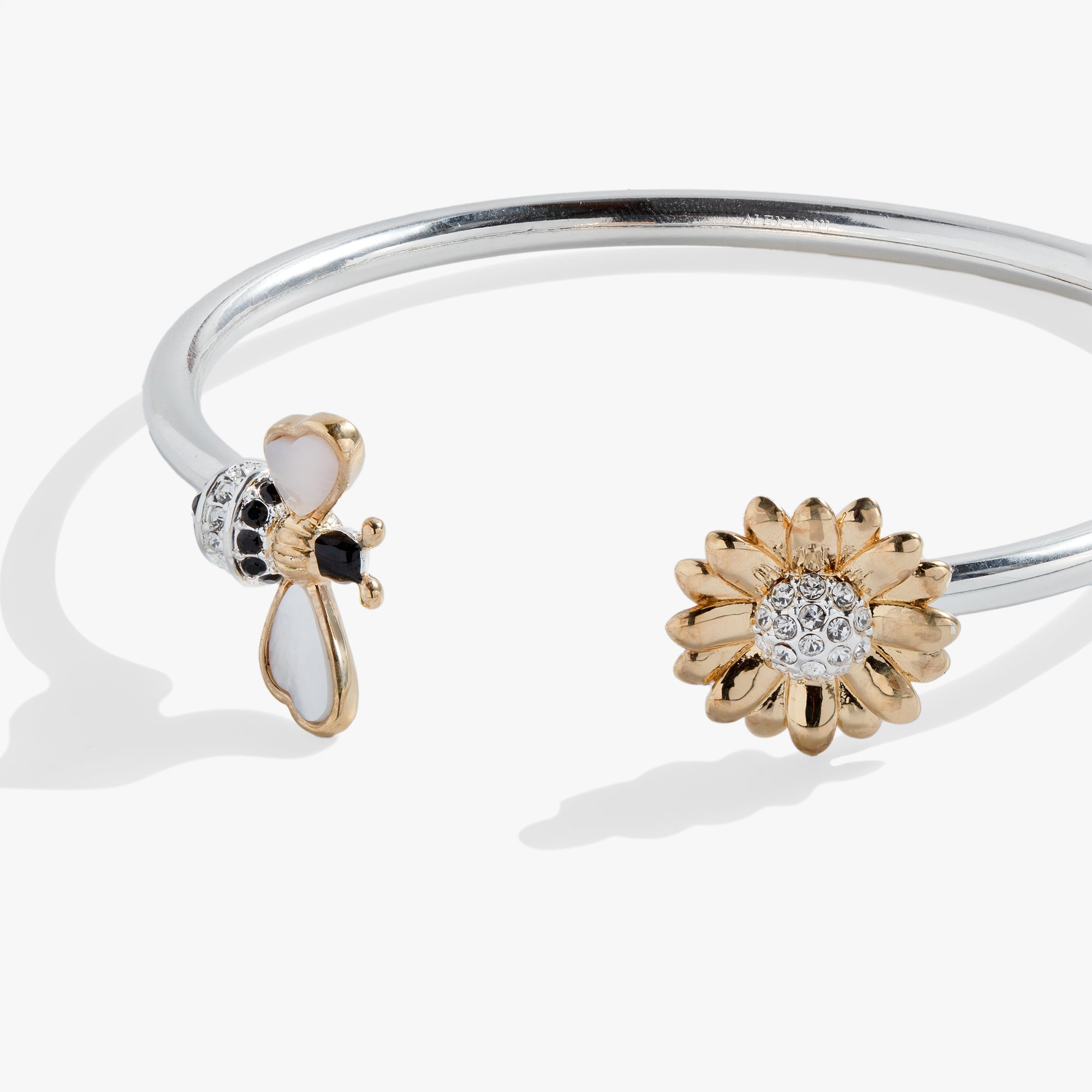 Sunflower & Bee Flex Cuff - Aaria Tees Aaria Tees