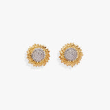 Sunflower Mini Stud Earrings - Aaria Tees Aaria Tees