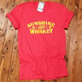 Sunshine and Whiskey - Unisex Tee - Aaria Tees Aaria Tees