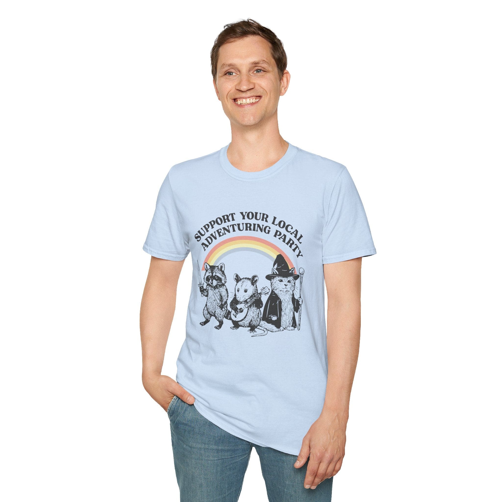 Support Your Local Adventuring Party T-Shirt - Aaria Tees Aaria Tees