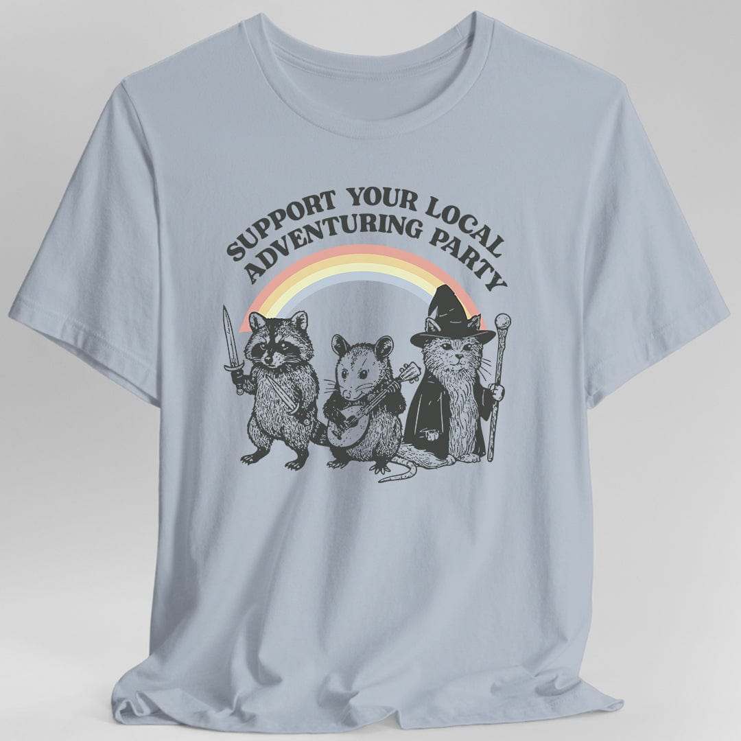 Support Your Local Adventuring Party T-Shirt - Aaria Tees Aaria Tees