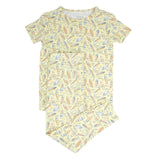 Surfboard Waves Big Kid Pajama S/S Aaria Tees