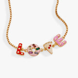 Sweet Shop 'Love' Adjustable Bolo Bracelet - Aaria Tees Aaria Tees