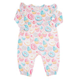 Sweet Tooth Flutter Sleeve Romper Aaria Tees