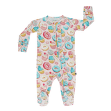 Sweet Tooth Ruffle Footie Aaria Tees
