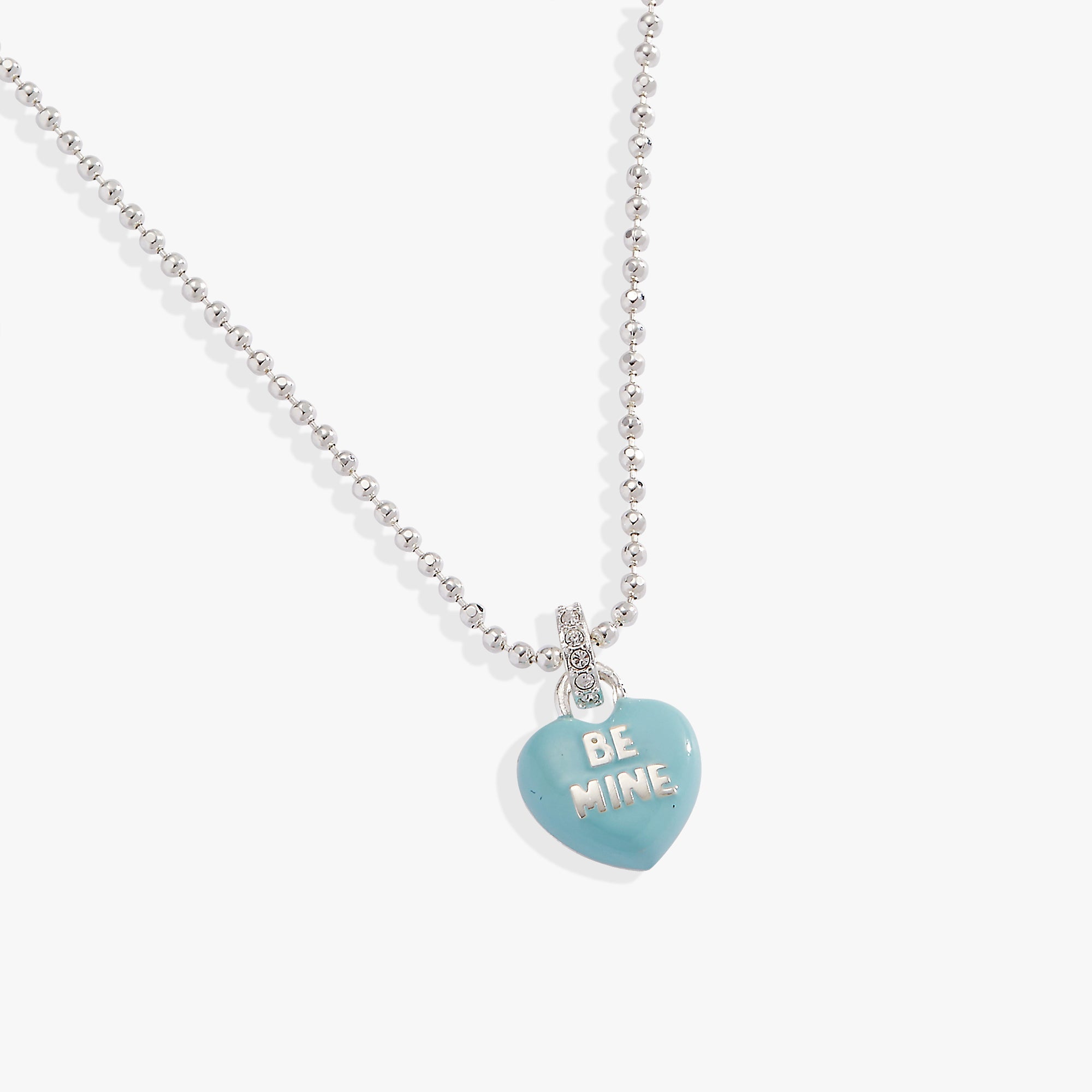 Sweethearts® 'Be Mine' Pendant Charm Necklace - Aaria Tees Aaria Tees