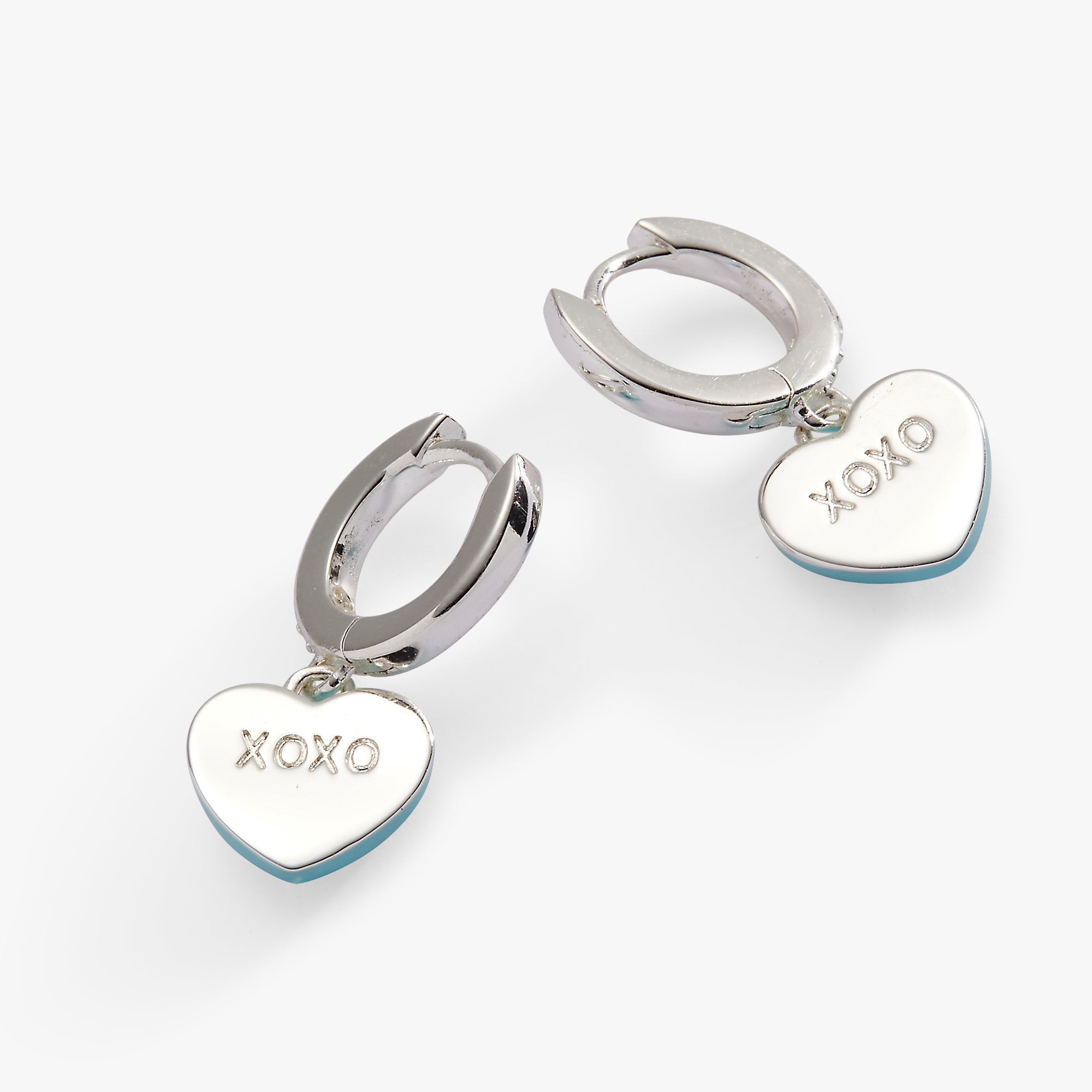 Sweethearts® “Be Mine” Huggie Hoop Earrings - Aaria Tees Aaria Tees