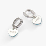 Sweethearts® “Be Mine” Huggie Hoop Earrings - Aaria Tees Aaria Tees