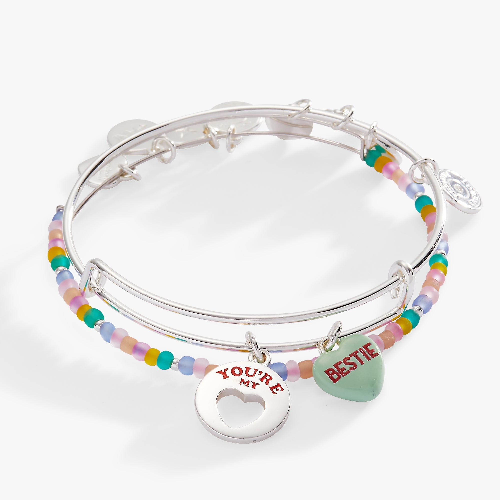 Sweethearts® 'You're My Bestie' Bangle Set of 2 - Aaria Tees Aaria Tees
