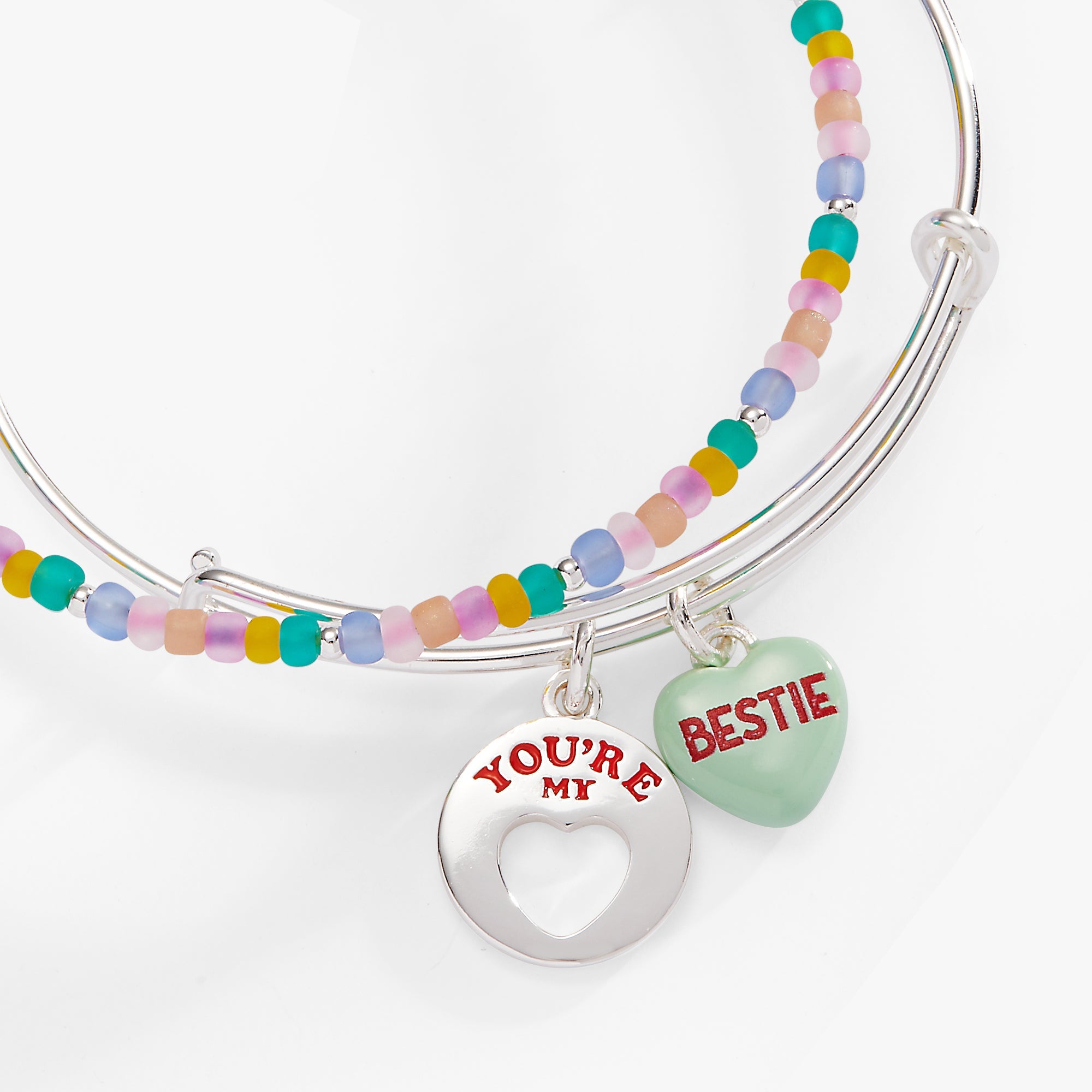 Sweethearts® 'You're My Bestie' Bangle Set of 2 - Aaria Tees Aaria Tees
