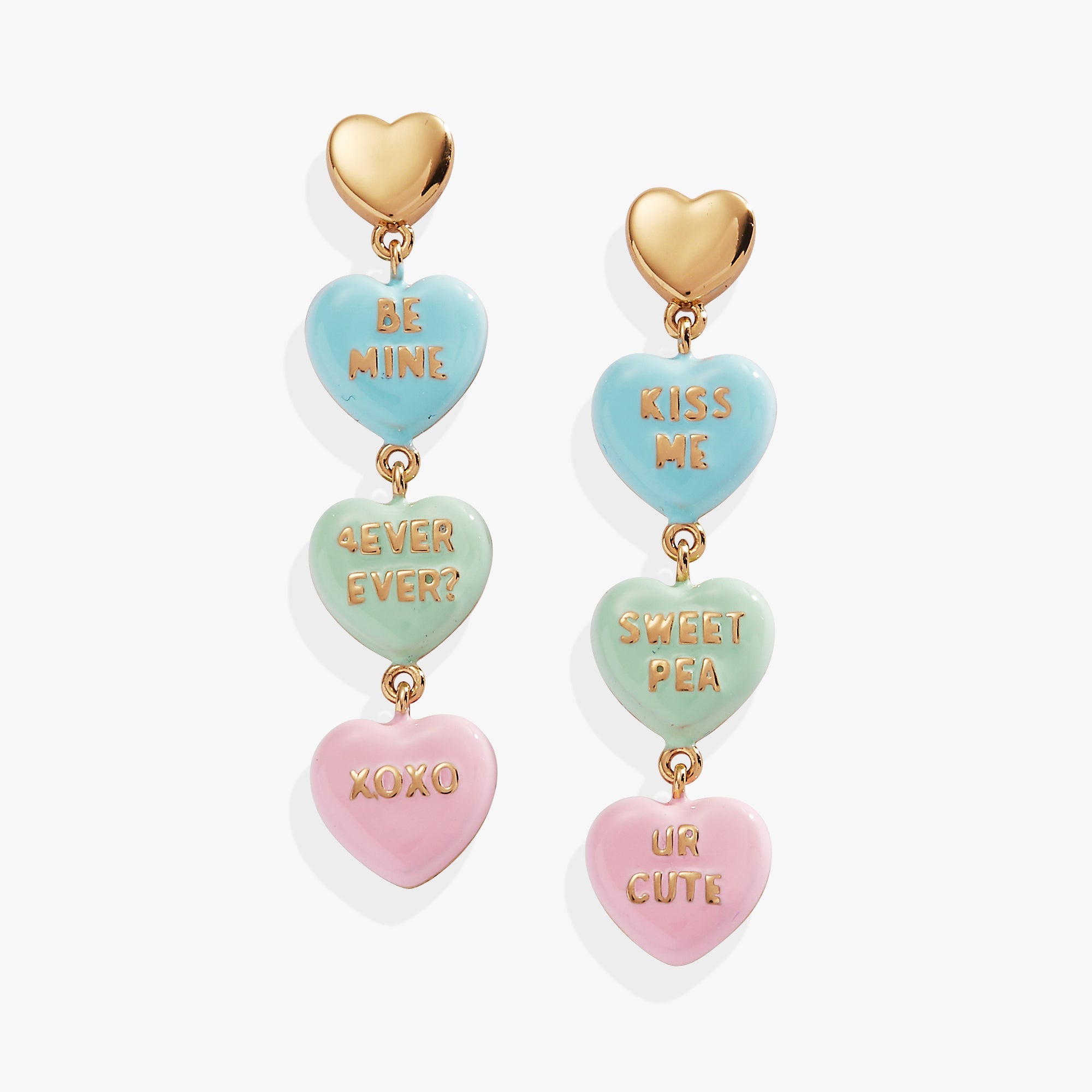 Sweethearts® Statement Drop Earrings - Aaria Tees Aaria Tees