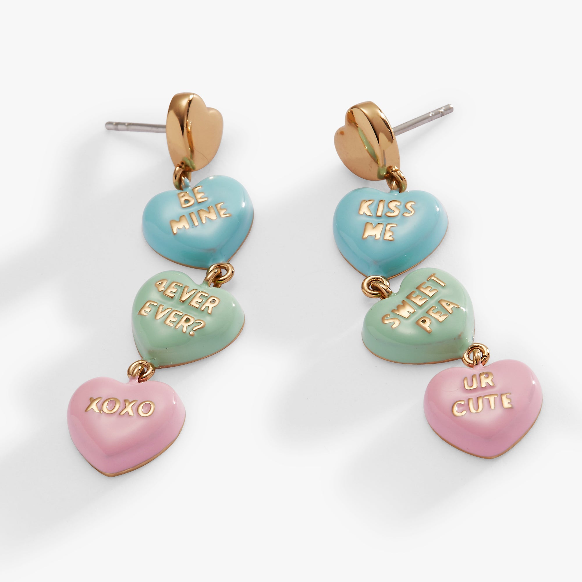 Sweethearts® Statement Drop Earrings - Aaria Tees Aaria Tees
