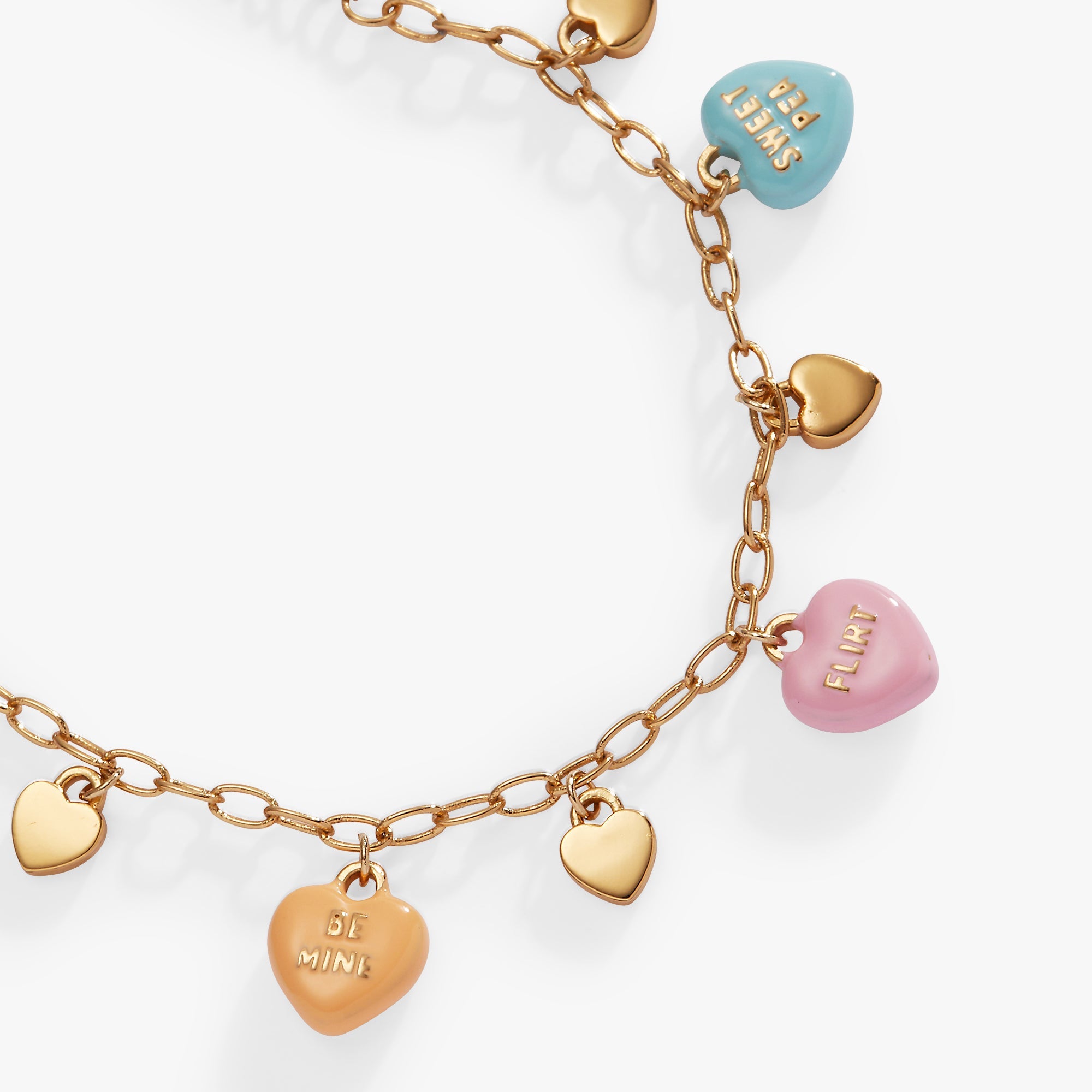 Sweethearts® Multi-Charm Bracelet - Aaria Tees Aaria Tees