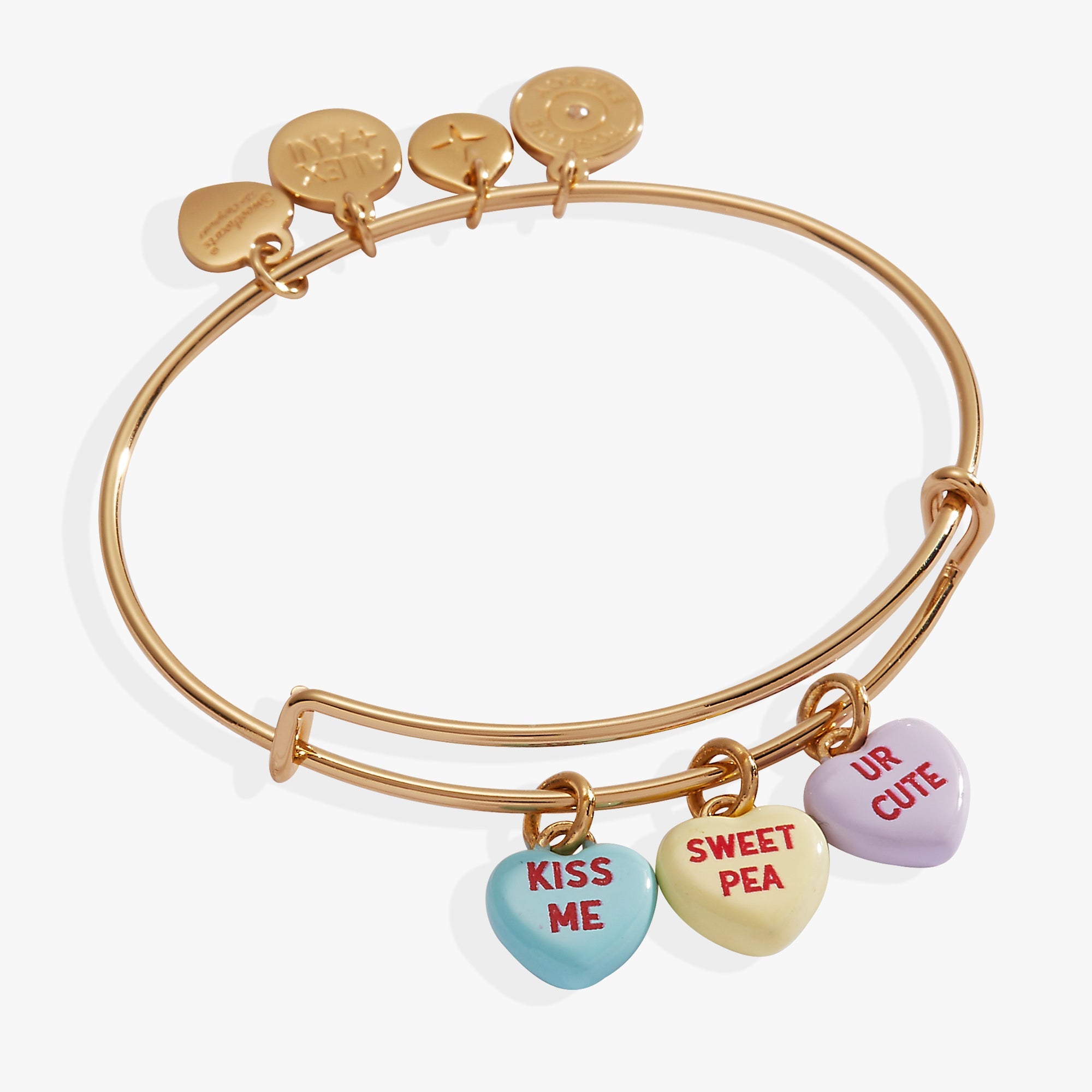 Sweethearts® Multi-Heart Charm Bangle - Aaria Tees Aaria Tees