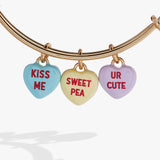 Sweethearts® Multi-Heart Charm Bangle - Aaria Tees Aaria Tees