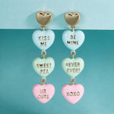 Sweethearts® Statement Drop Earrings - Aaria Tees Aaria Tees