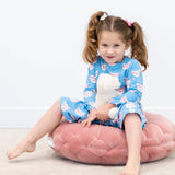 Pretty Pink Cat Swirly Girl Dress Aaria Tees