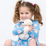 Pretty Pink Cat Swirly Girl Dress Aaria Tees
