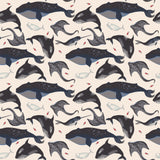 Deep Sea Creatures Whale Cap Sleeve Swirly Girl Aaria Tees