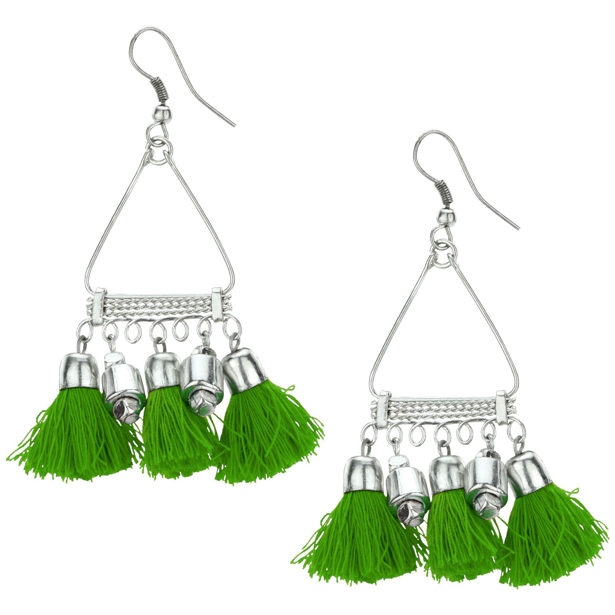 Taj Tassel Earrings - Aaria Tees Aaria Tees