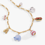 'Take Me Out to the Ballgame' Multi Charm Necklace - Aaria Tees Aaria Tees