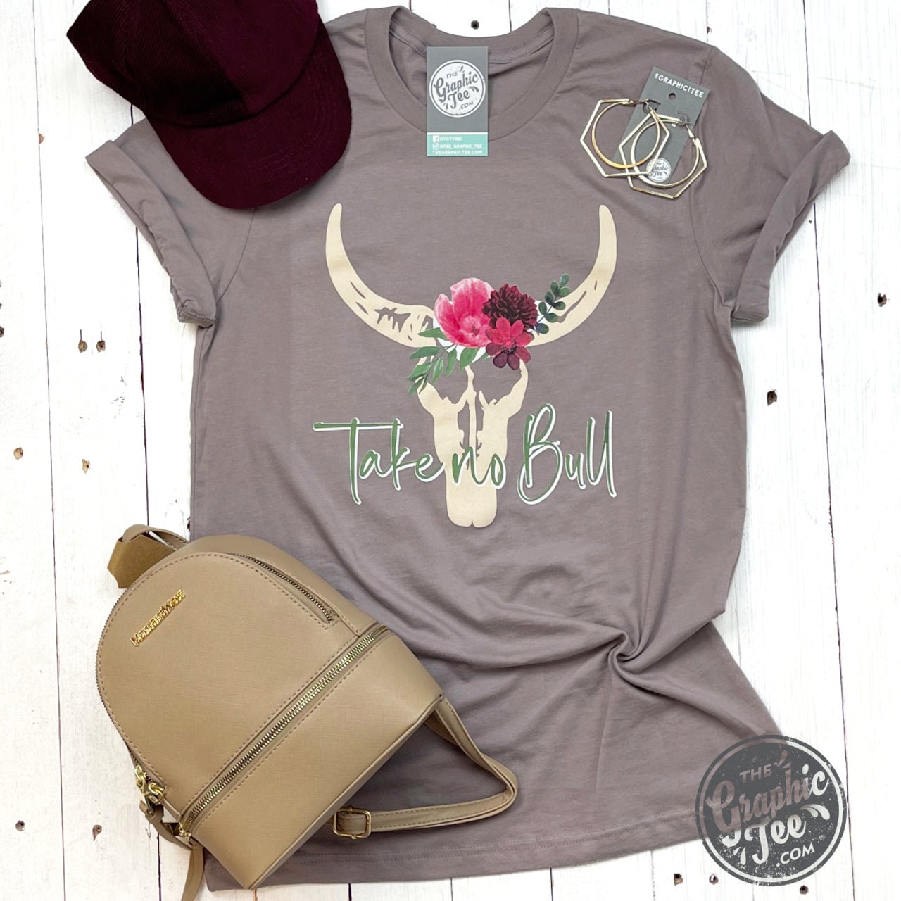 Take No Bull Tee - Aaria Tees Aaria Tees