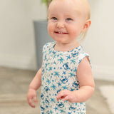 Blue Crabs Tank Romper Aaria Tees