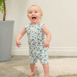 Blue Crabs Tank Romper Aaria Tees