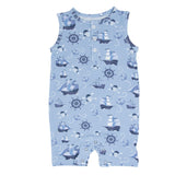 Pirate Ships Tank Romper Aaria Tees
