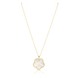 Tara Clover Necklace Aaria Tees